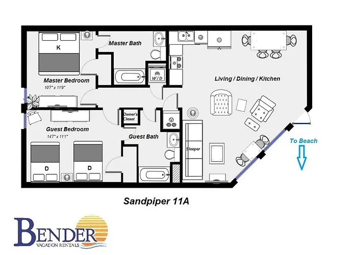 Holiday home Sandpiper 11a Gulf Shores